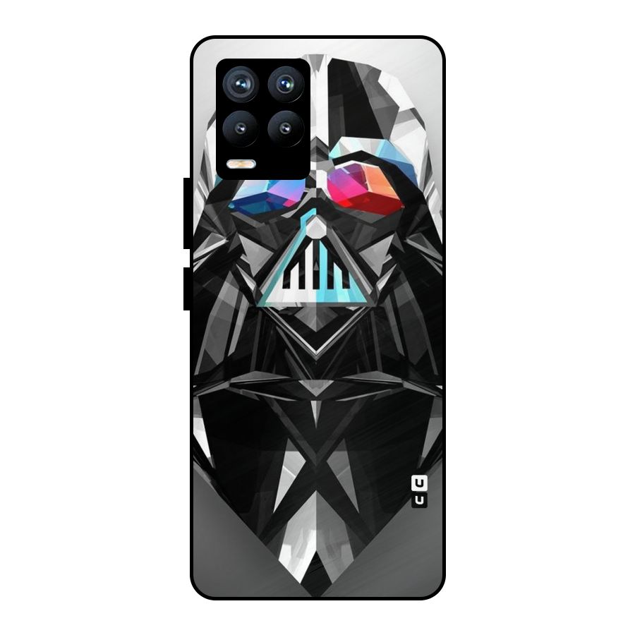 Crystal Robot Metal Back Case for Realme 8 Pro