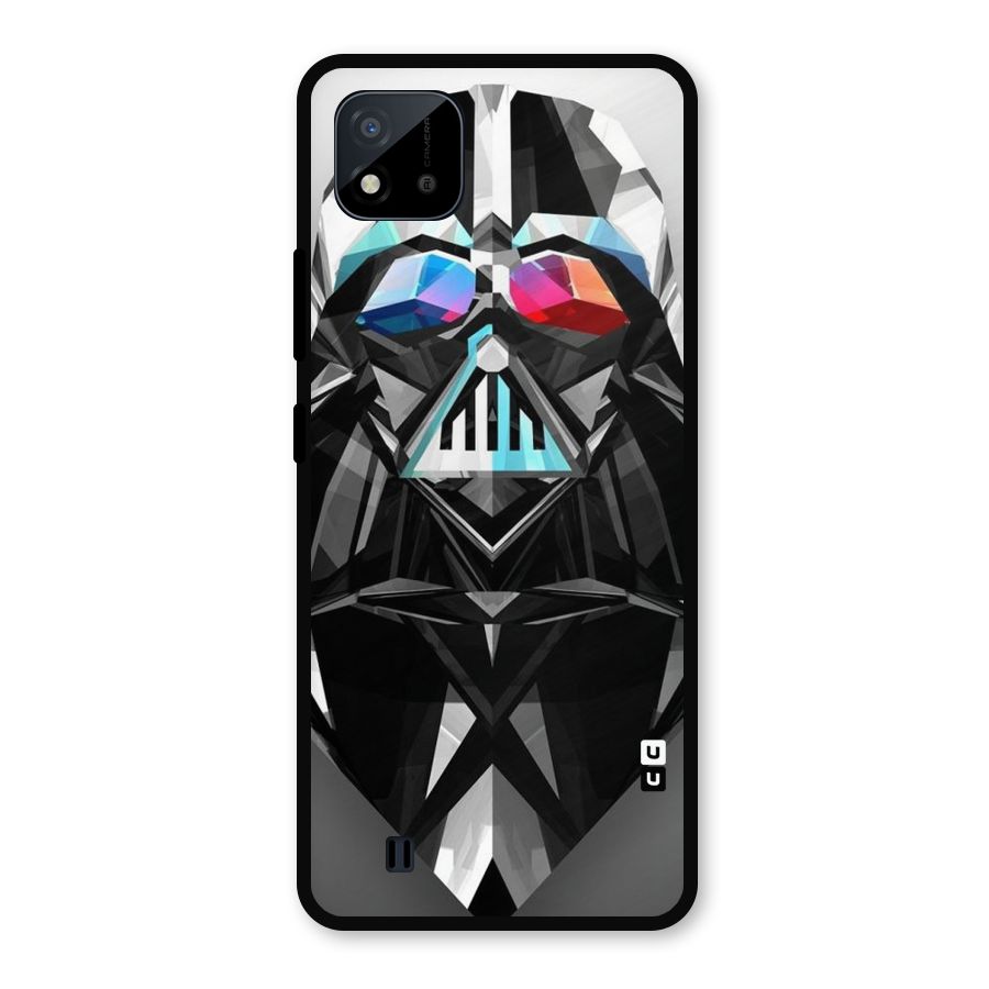 Crystal Robot Metal Back Case for Realme C11 2021