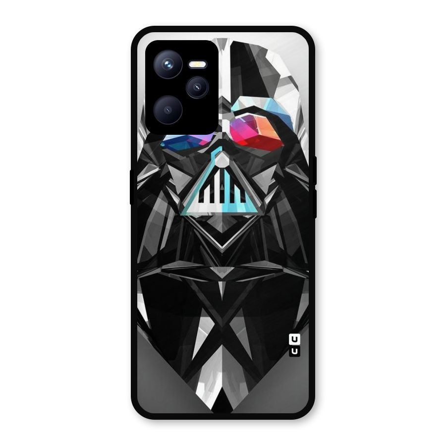 Crystal Robot Metal Back Case for Realme C35