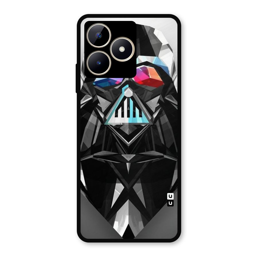 Crystal Robot Metal Back Case for Realme C53