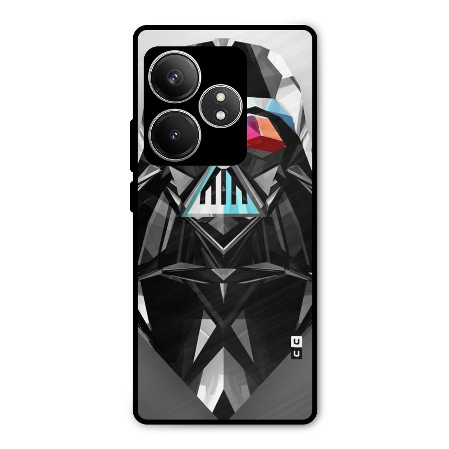 Crystal Robot Metal Back Case for Realme GT 6T