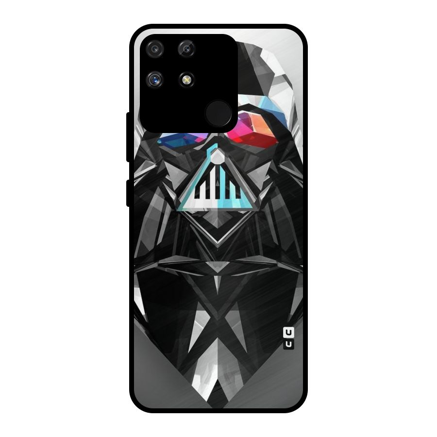 Crystal Robot Metal Back Case for Realme Narzo 50A