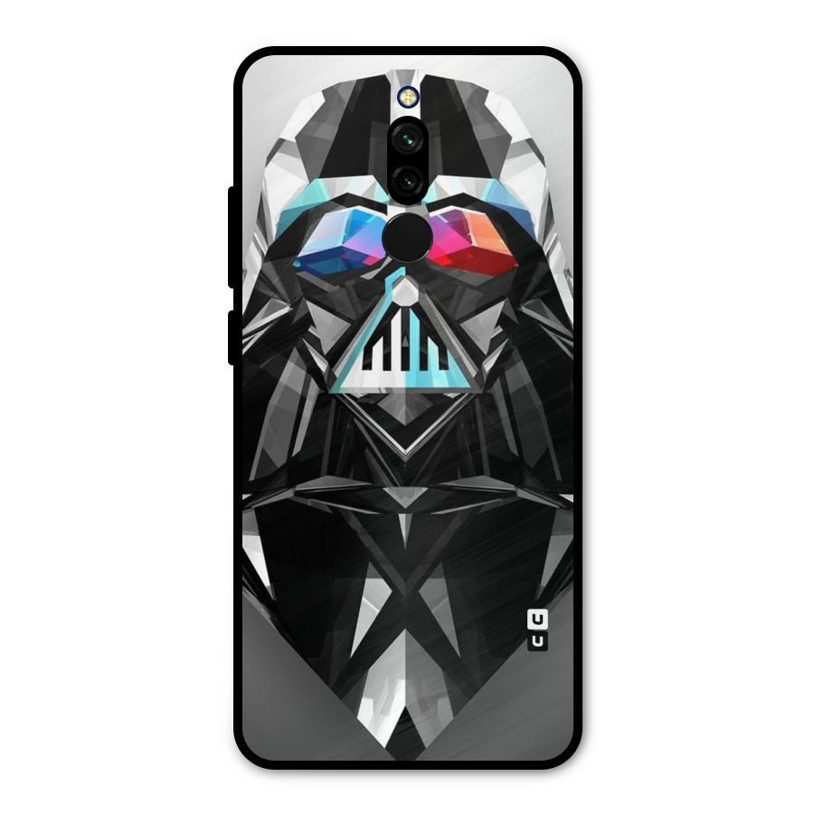 Crystal Robot Metal Back Case for Redmi 8