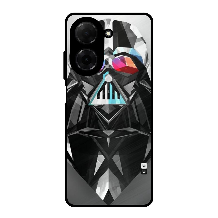 Crystal Robot Metal Back Case for Redmi A5 4G