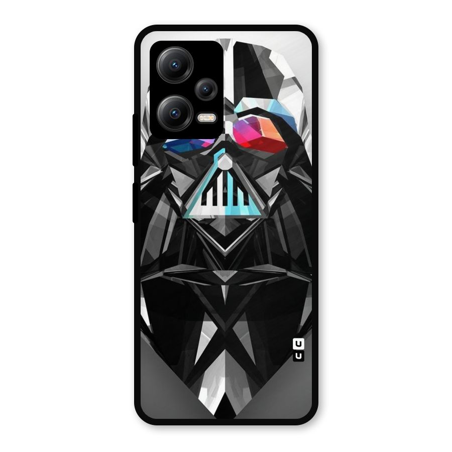Crystal Robot Metal Back Case for Redmi Note 12 5G