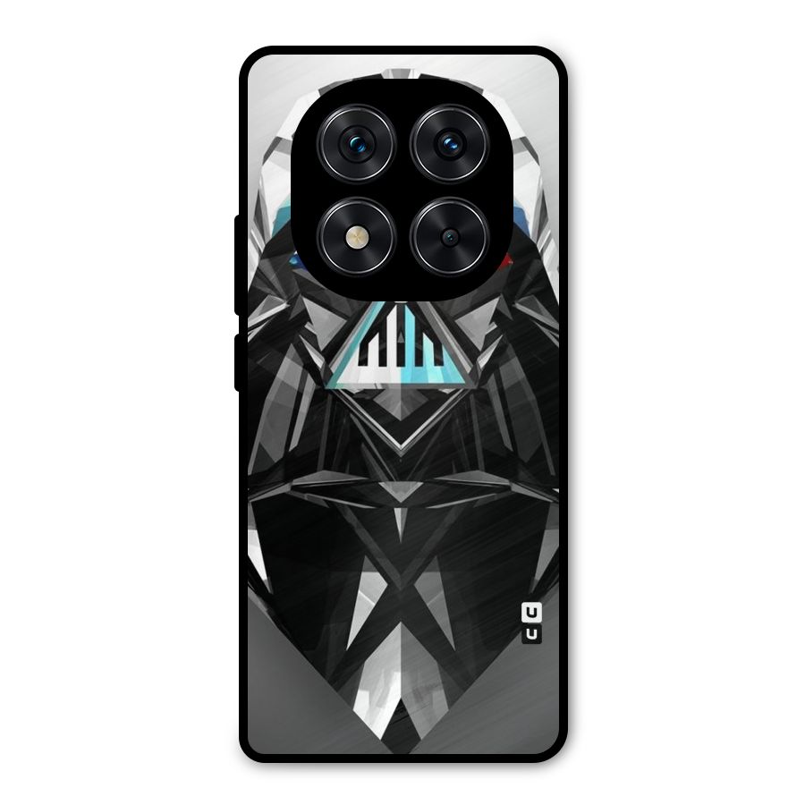 Crystal Robot Metal Back Case for Redmi Note 14 Pro 5G
