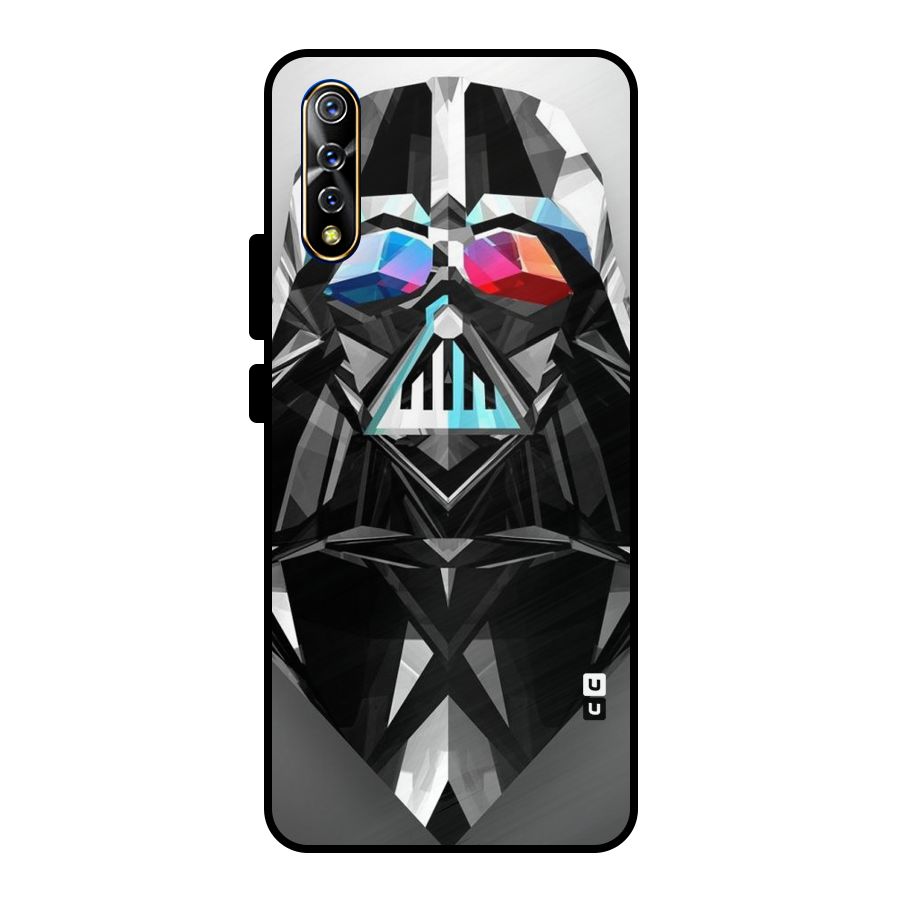 Crystal Robot Metal Back Case for Vivo S1