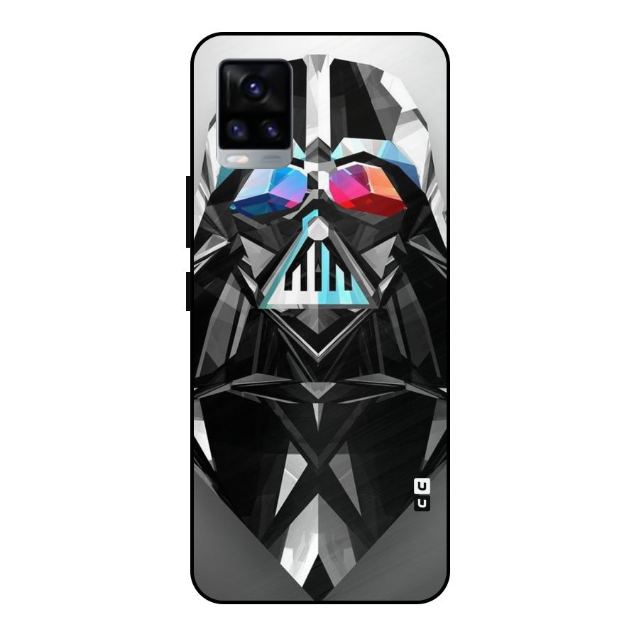 Crystal Robot Metal Back Case for Vivo V20 2021