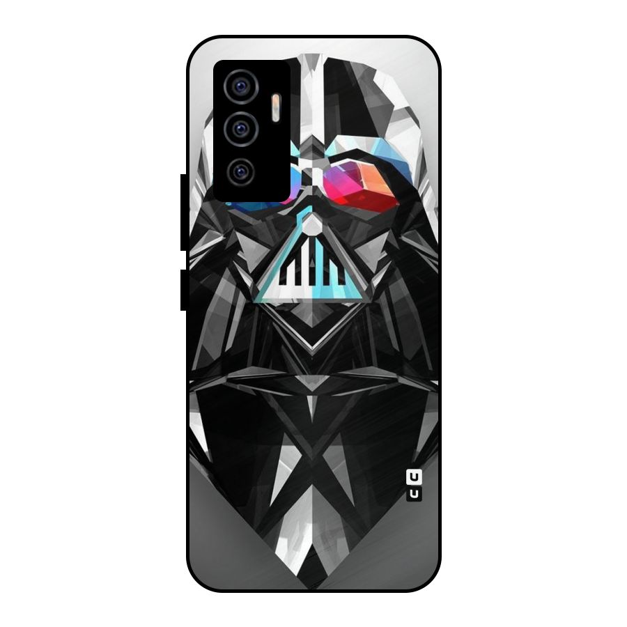 Crystal Robot Metal Back Case for Vivo V23e