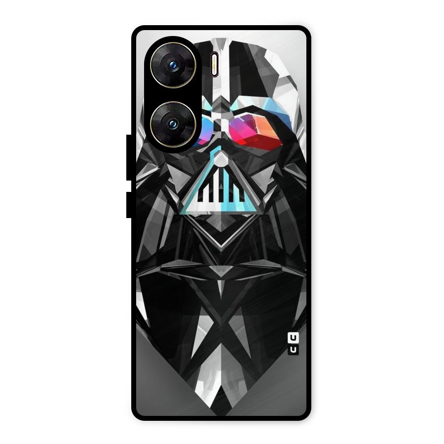 Crystal Robot Metal Back Case for Vivo V29e