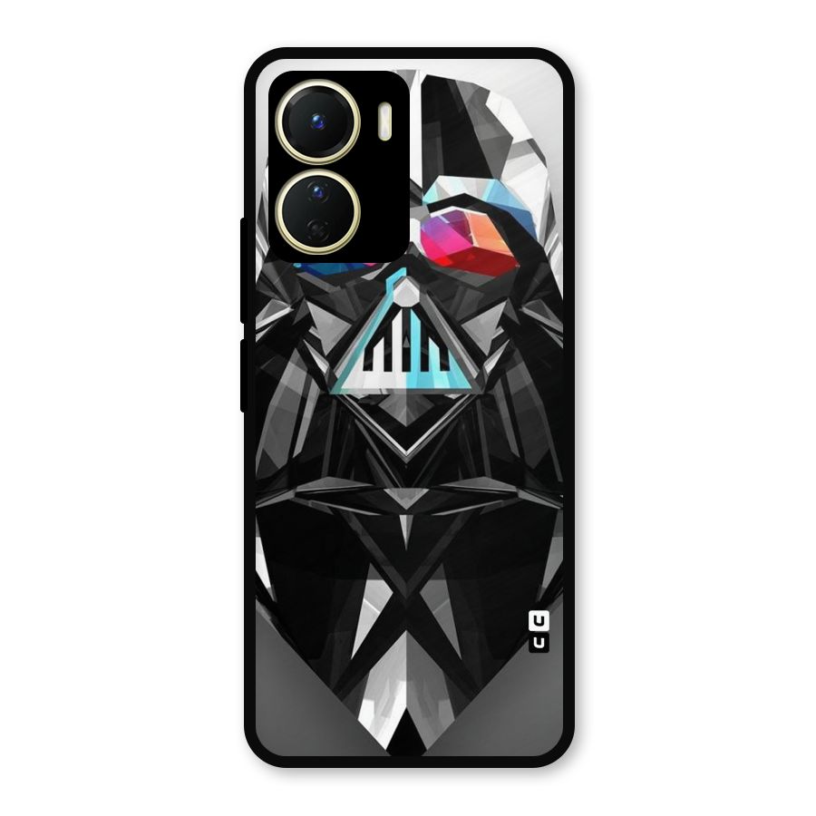 Crystal Robot Metal Back Case for Vivo Y16