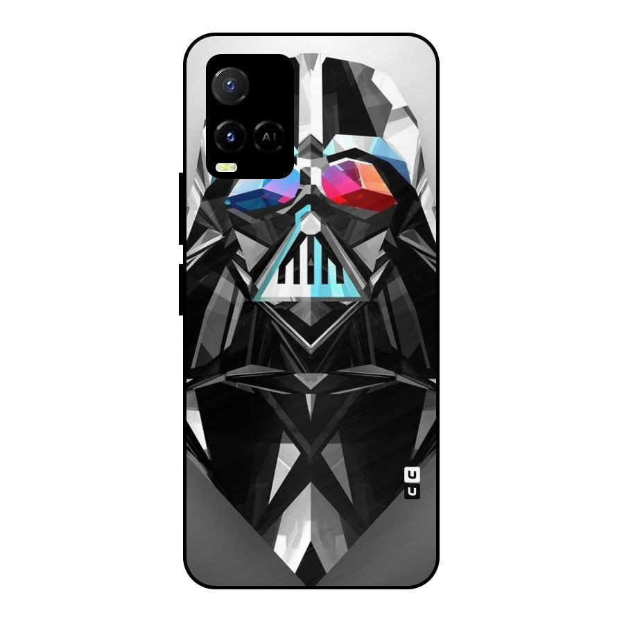 Crystal Robot Metal Back Case for Vivo Y21T