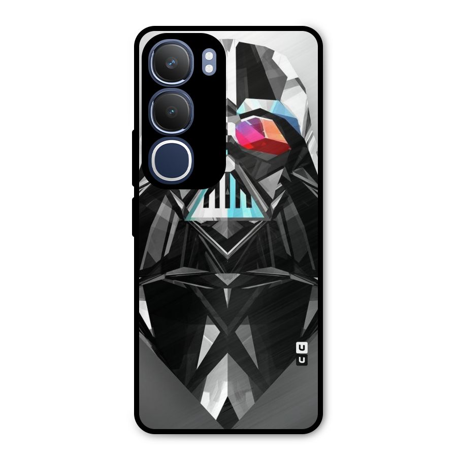 Crystal Robot Metal Back Case for Vivo Y29