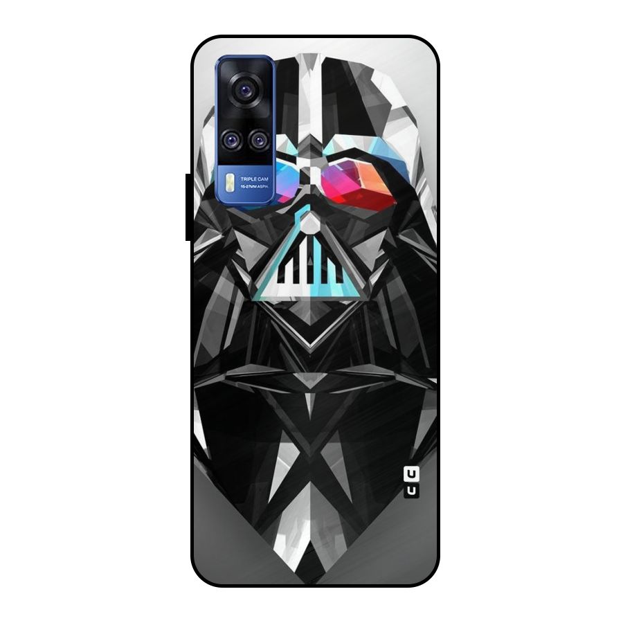 Crystal Robot Metal Back Case for Vivo Y51