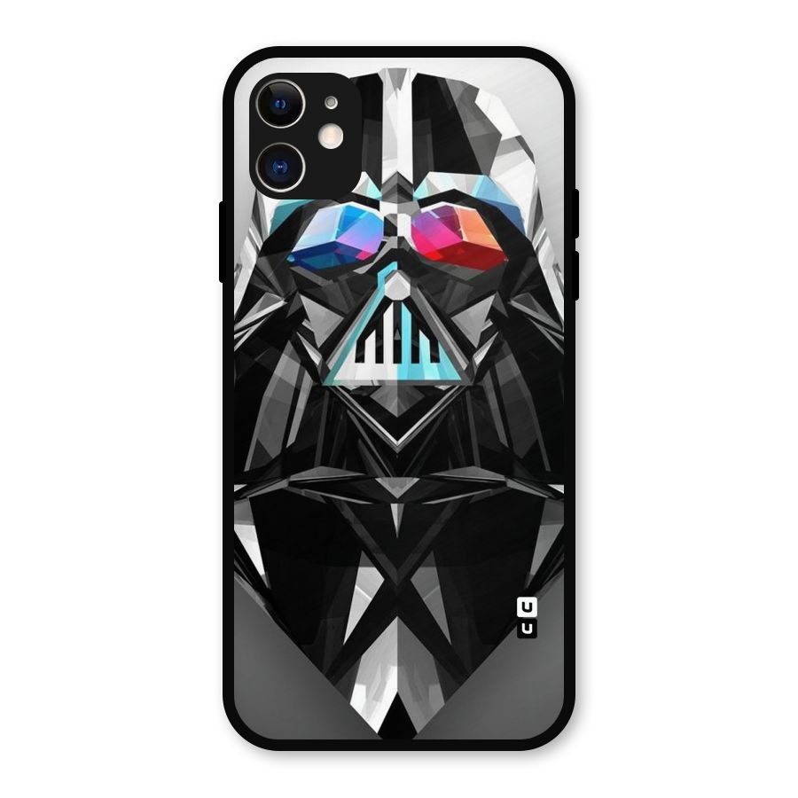 Crystal Robot Metal Back Case for iPhone 11