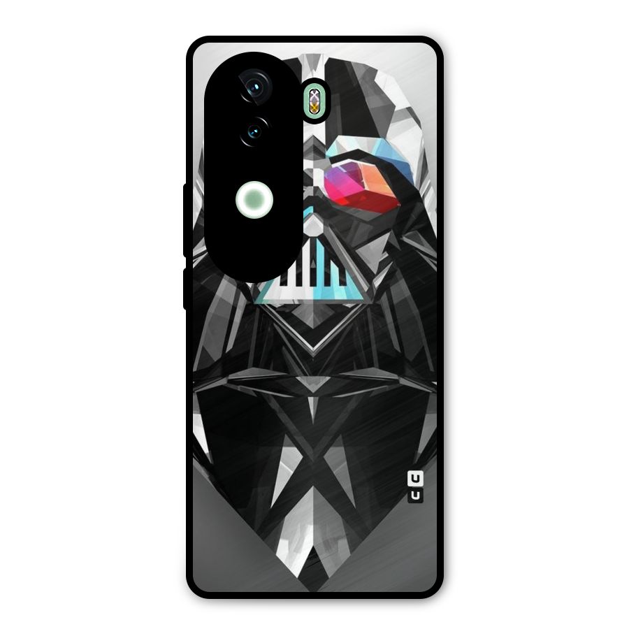 Crystal Robot Metal Back Case for iQOO Z9s