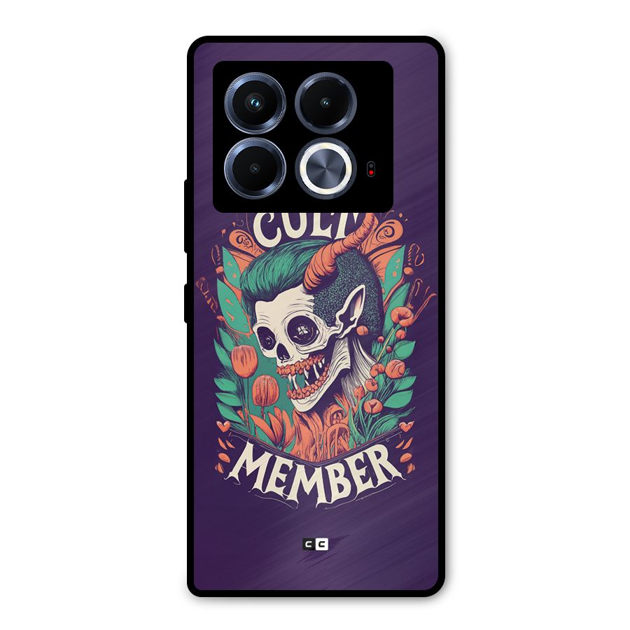 Cult Member Metal Back Case for Infinix Note 40 5G