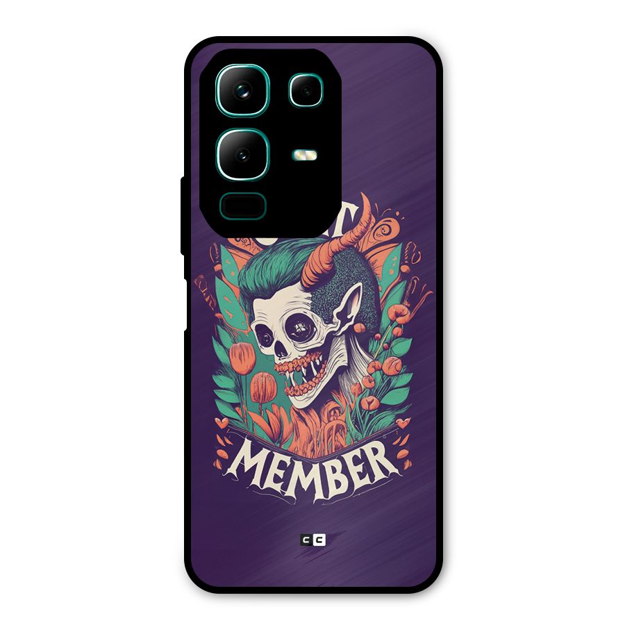 Cult Member Metal Back Case for Infinix Note 50x