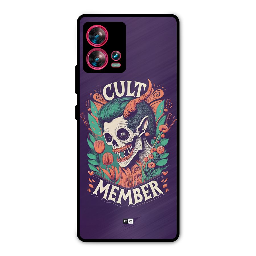 Cult Member Metal Back Case for Motorola Edge 30 Fusion