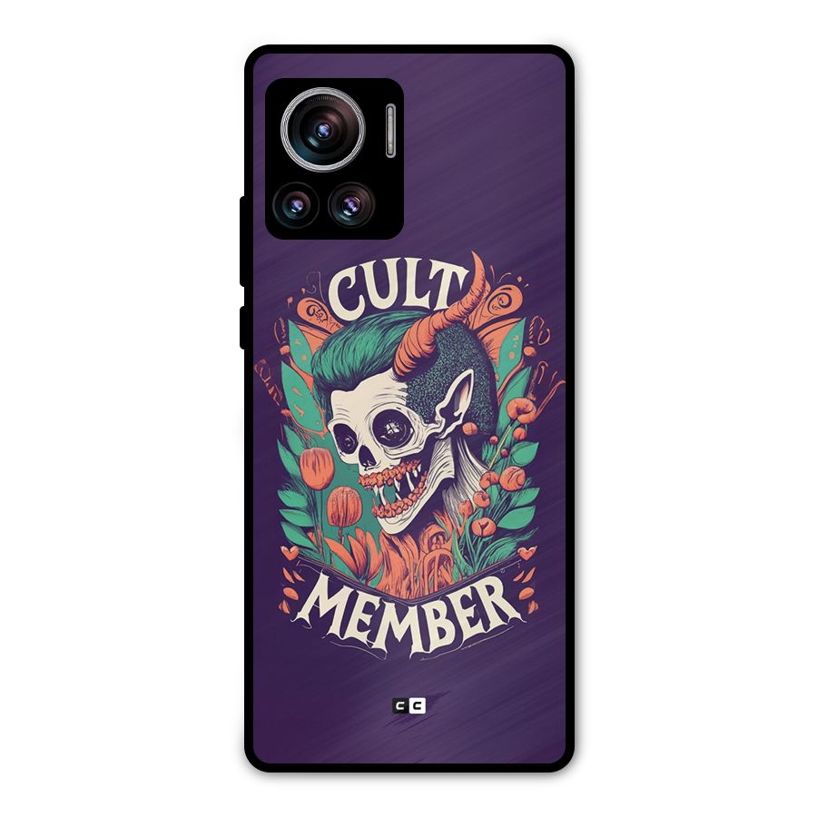 Cult Member Metal Back Case for Motorola Edge 30 Ultra