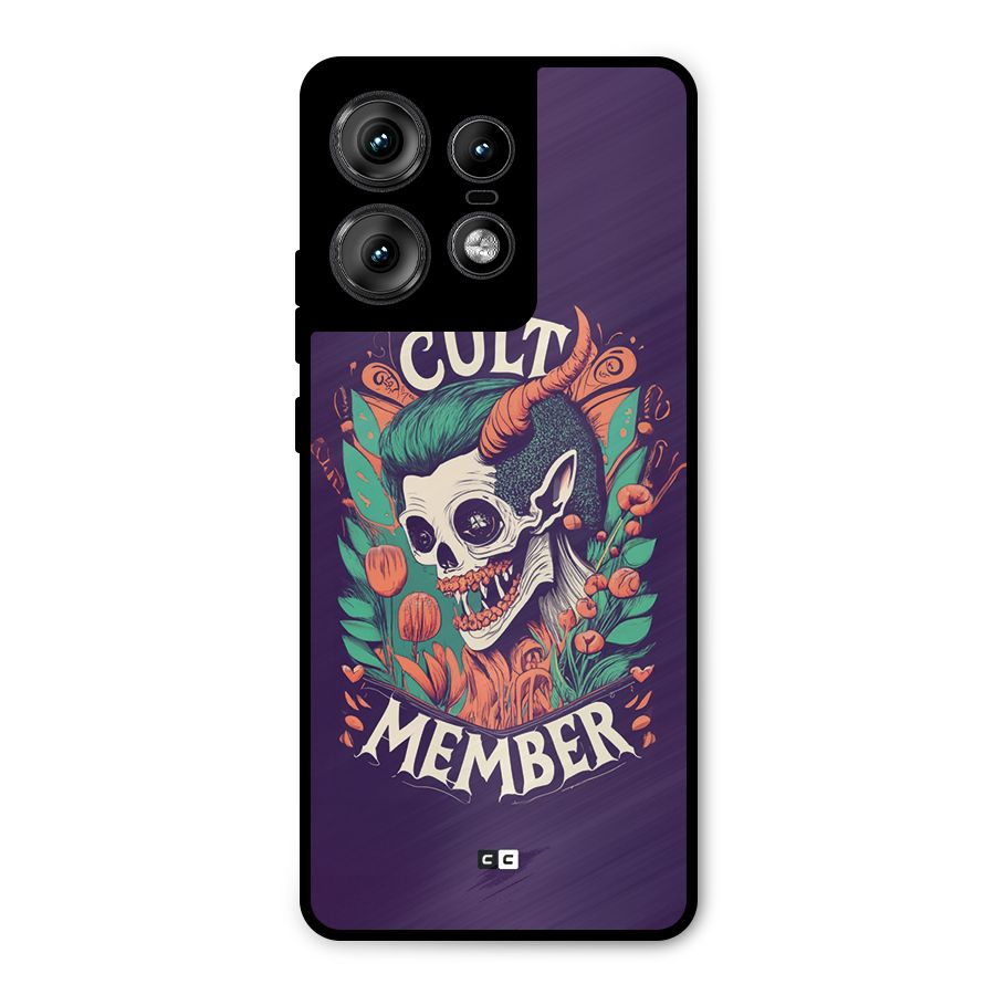 Cult Member Metal Back Case for Motorola Edge 50 Pro