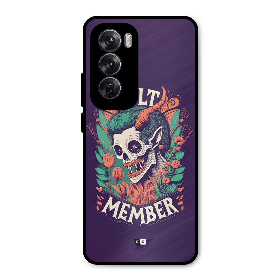 Cult Member Metal Back Case for Oppo Reno12 Pro