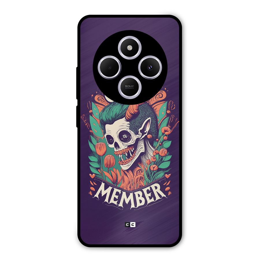 Cult Member Metal Back Case for Redmi A4