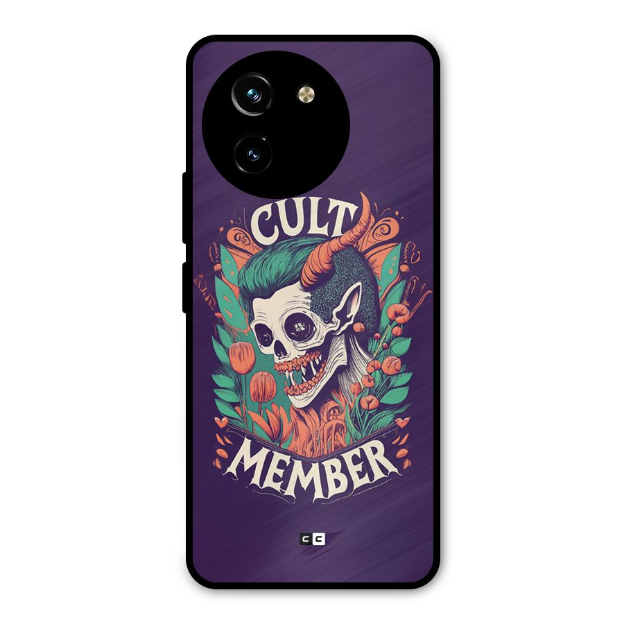 Cult Member Metal Back Case for Vivo T3x