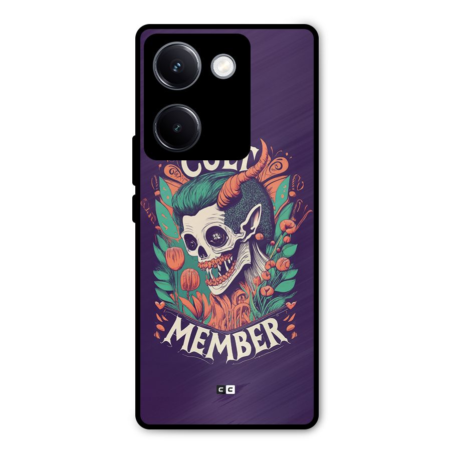 Cult Member Metal Back Case for Vivo Y300 Plus