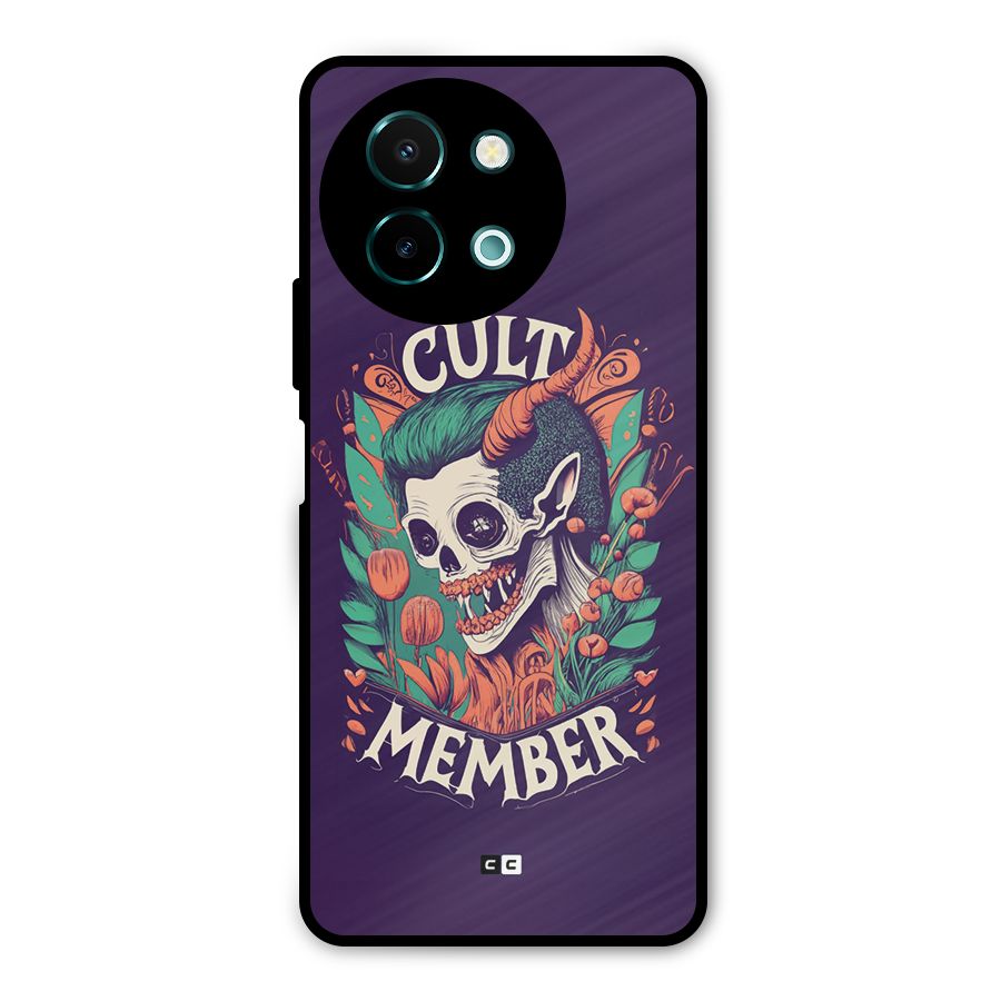 Cult Member Metal Back Case for Vivo Y58