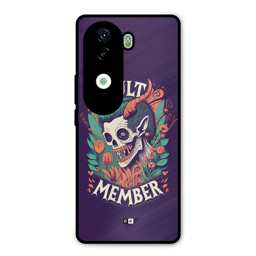 Cult Member Metal Back Case for iQOO Z9s