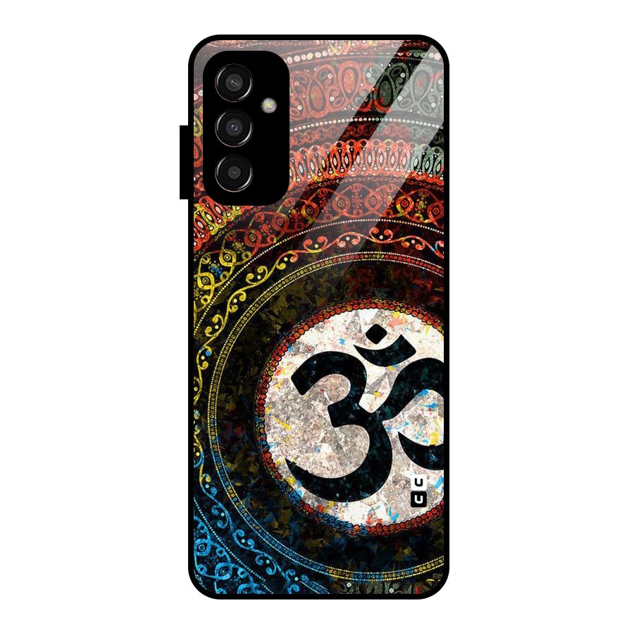 Culture Om Design Glass Back Case for Galaxy F13