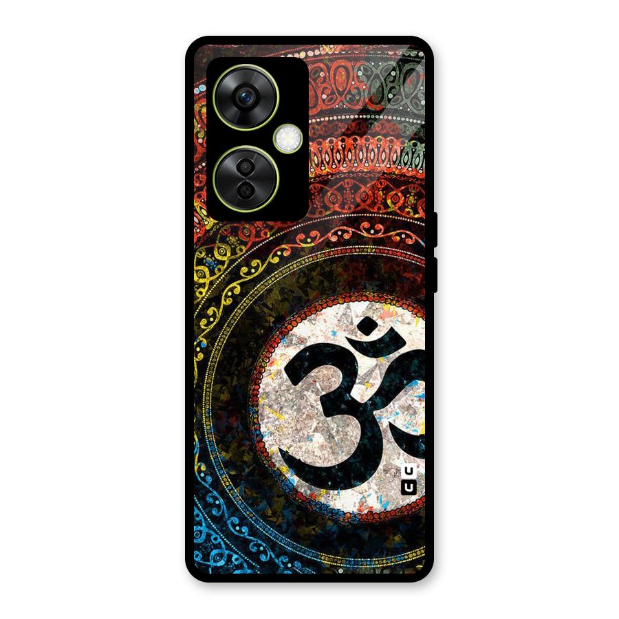 Culture Om Design Glass Back Case for OnePlus Nord CE 3 Lite