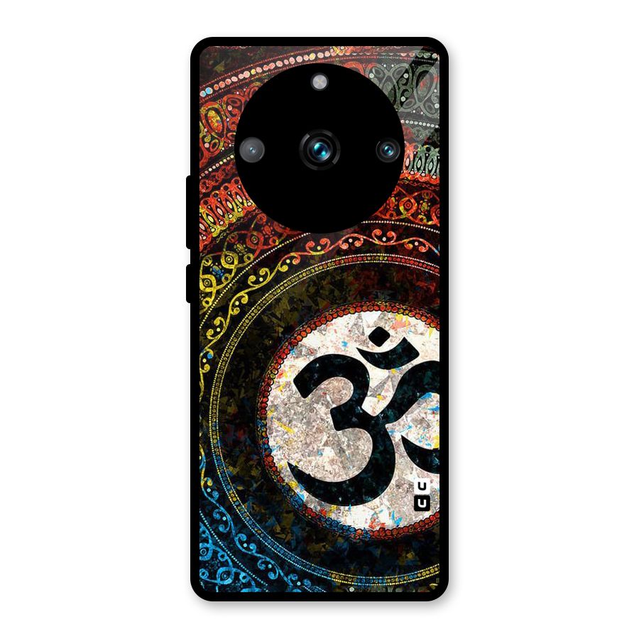 Culture Om Design Glass Back Case for Realme 11 Pro Plus