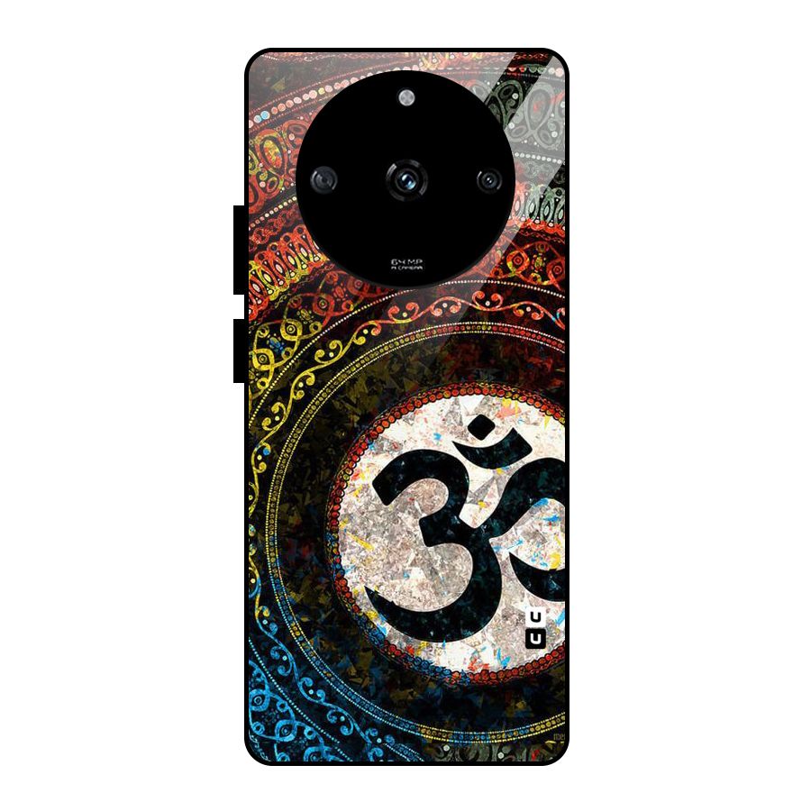 Culture Om Design Glass Back Case for Realme Narzo 60 5G