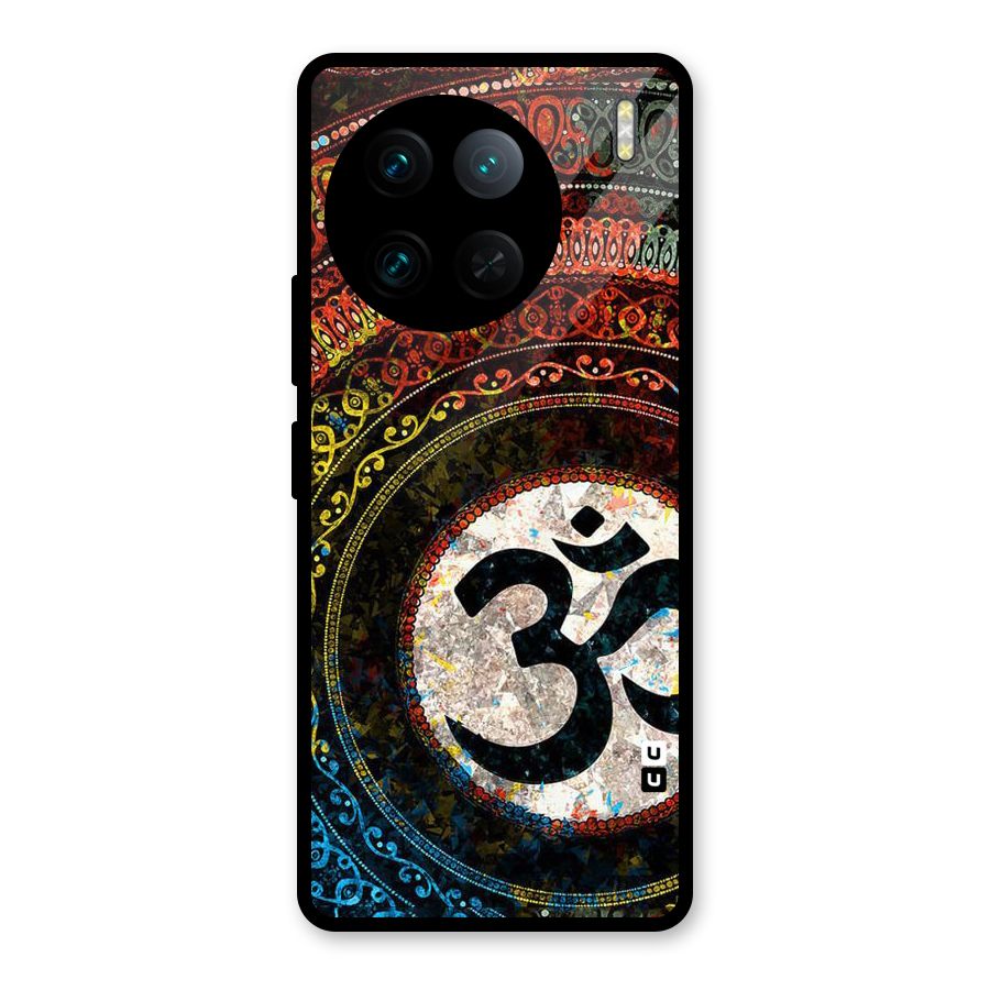 Culture Om Design Glass Back Case for Vivo X90 Pro