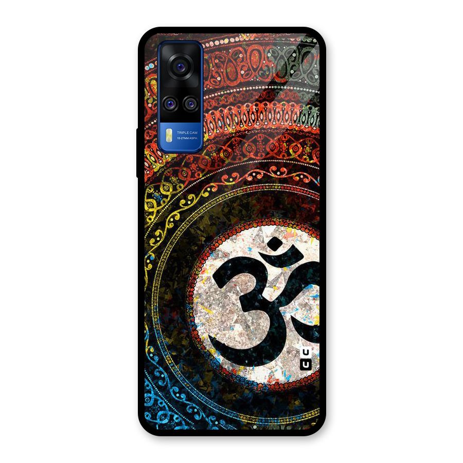 Culture Om Design Glass Back Case for Vivo Y31