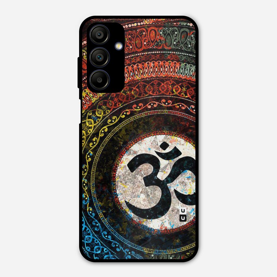 Culture Om Design Metal Back Case for Galaxy A15 5G