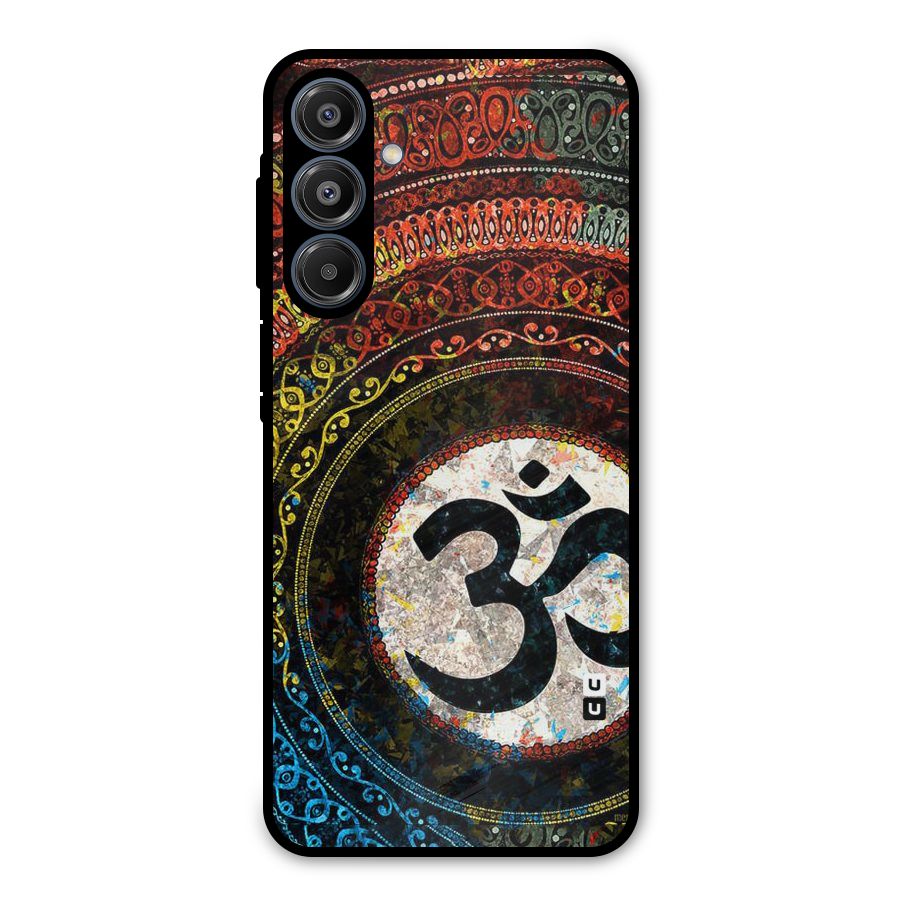 Culture Om Design Metal Back Case for Galaxy A16 5G