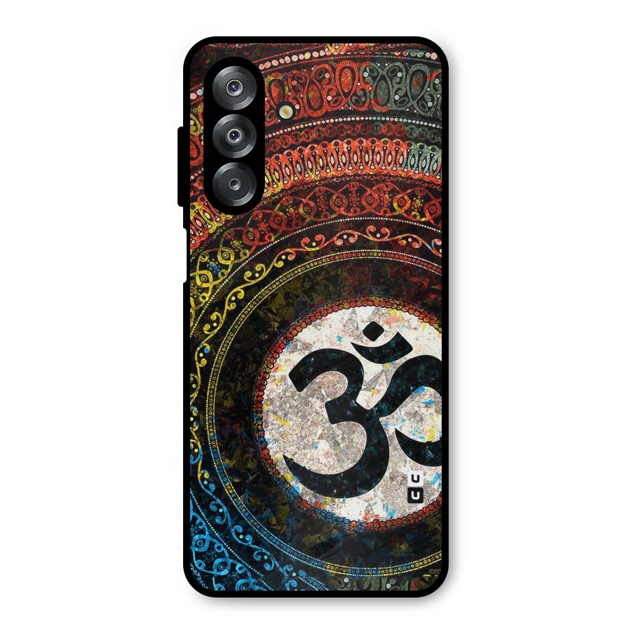 Culture Om Design Metal Back Case for Galaxy A26