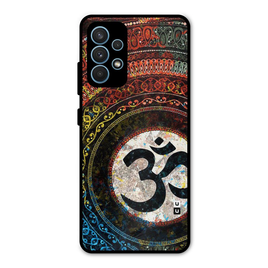 Culture Om Design Metal Back Case for Galaxy A32