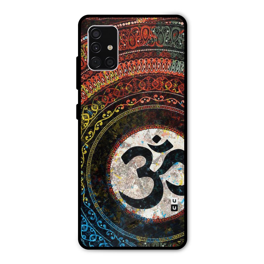 Culture Om Design Metal Back Case for Galaxy A51