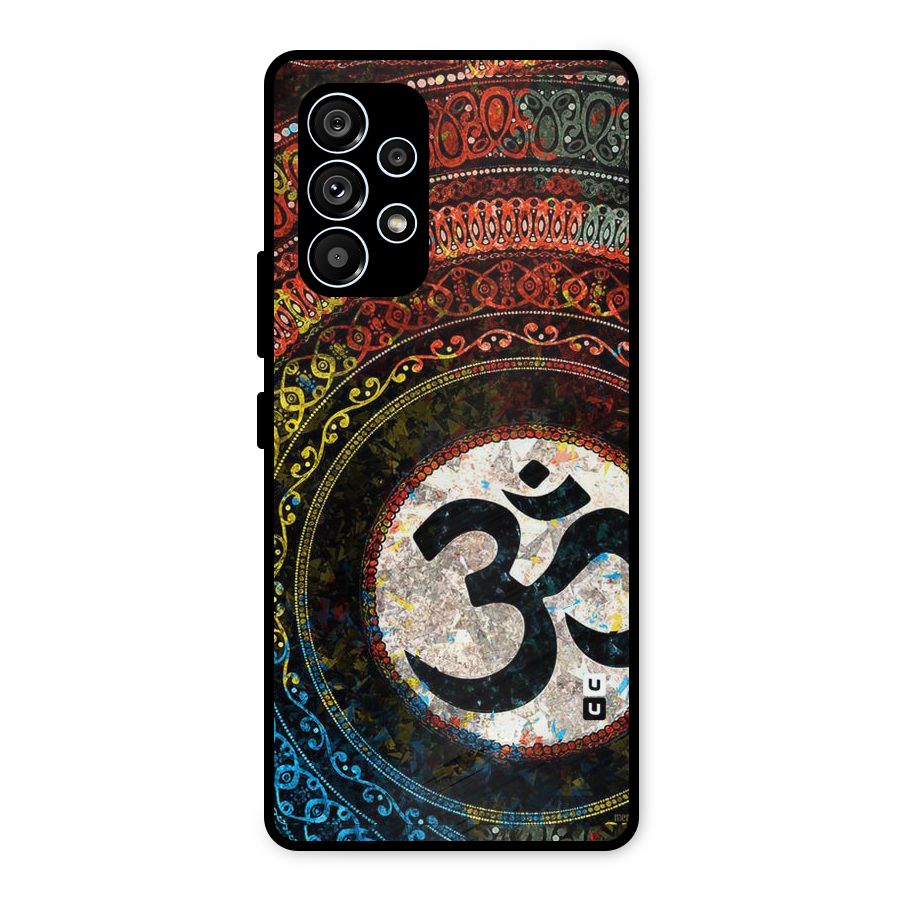 Culture Om Design Metal Back Case for Galaxy A53 5G