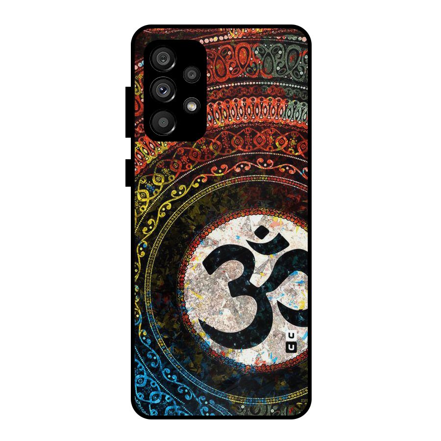 Culture Om Design Metal Back Case for Galaxy A73 5G