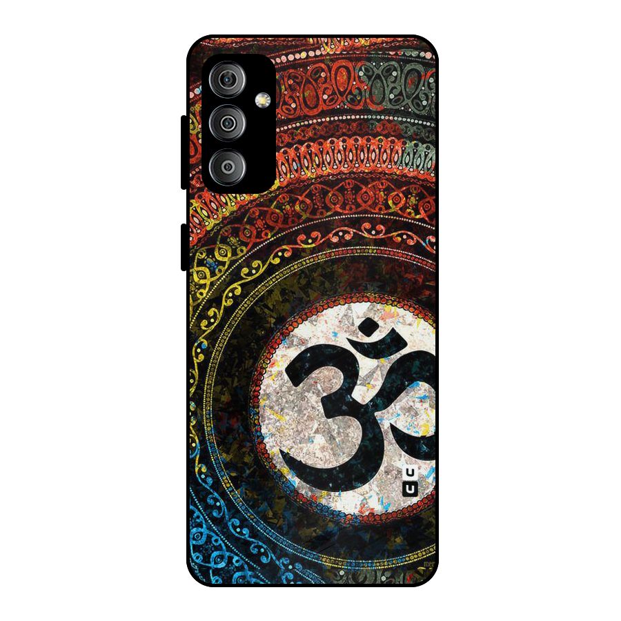 Culture Om Design Metal Back Case for Galaxy F23