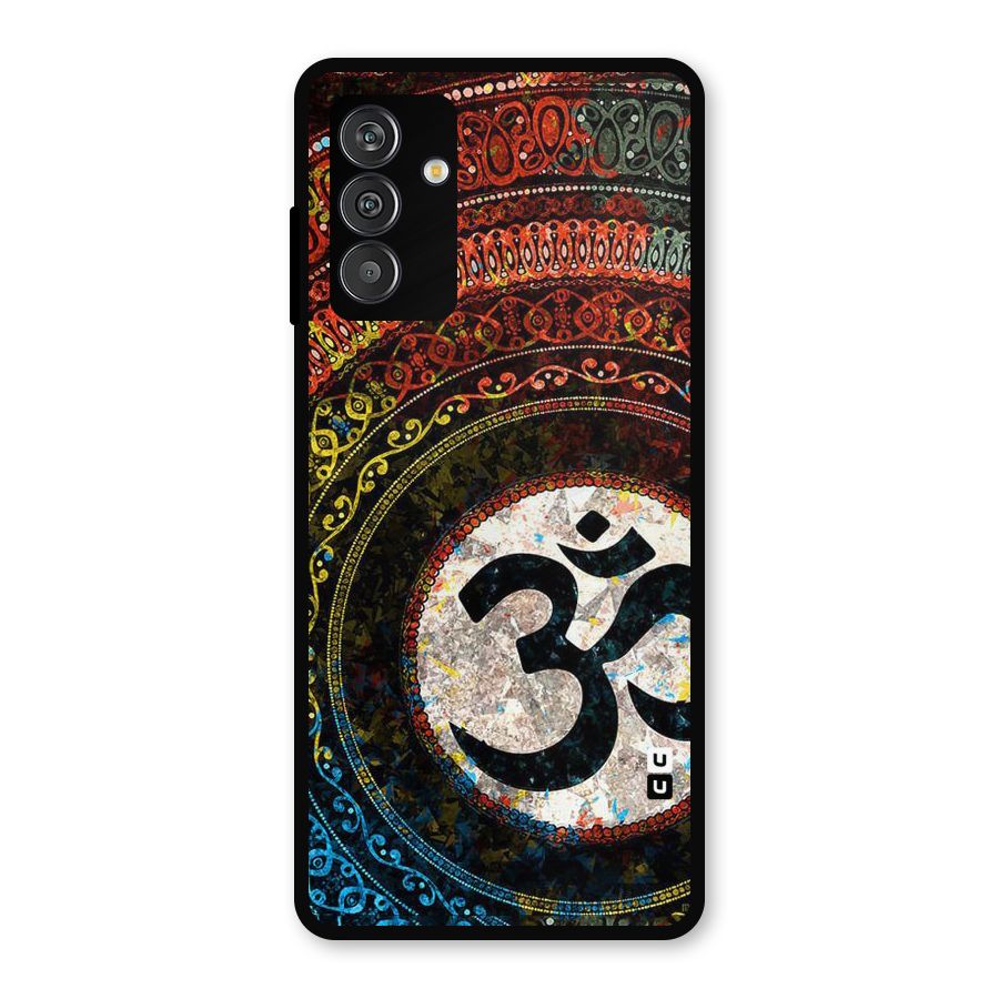 Culture Om Design Metal Back Case for Galaxy M13