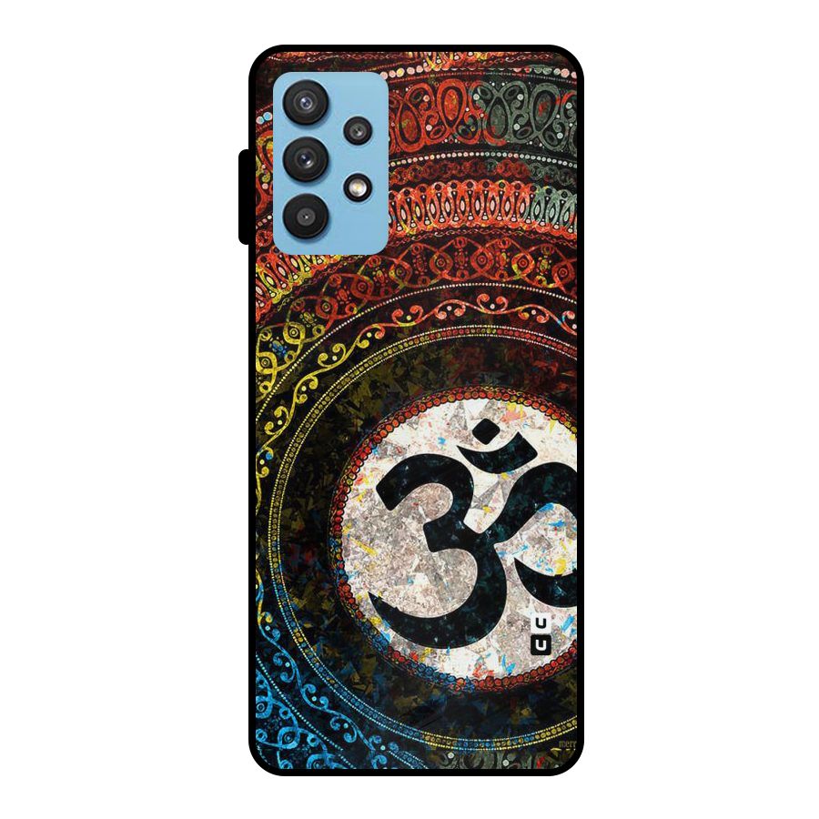 Culture Om Design Metal Back Case for Galaxy M32 5G