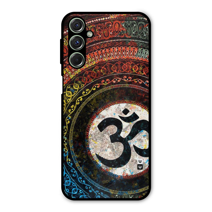 Culture Om Design Metal Back Case for Galaxy M34