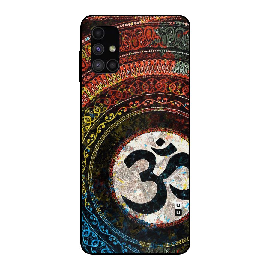 Culture Om Design Metal Back Case for Galaxy M51