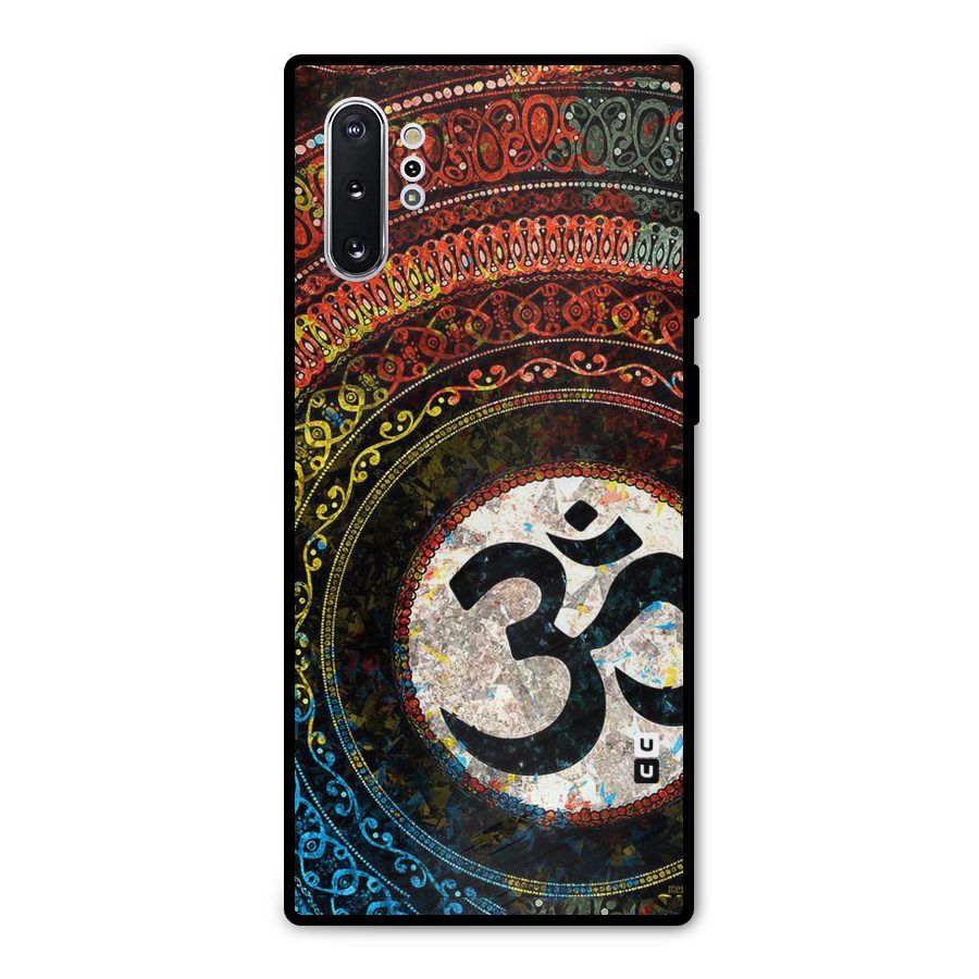 Culture Om Design Metal Back Case for Galaxy Note 10 Plus